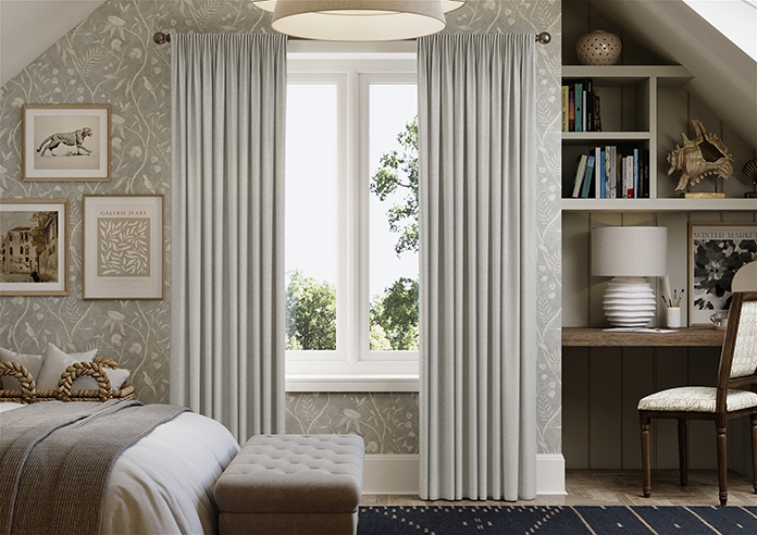 Chilham, Whisper Grey - Made to Measure Curtains - Image 3